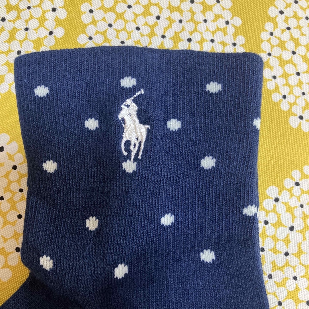 POLO RALPH LAUREN(ポロラルフローレン)の最終価格　POLO RALPH LAUREN  レディースソックス　二足　 レディースのレッグウェア(ソックス)の商品写真