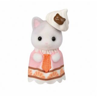 シルバニアファミリー - シルバニア ケーキ パーティー ラテネコ 小さい赤ちゃん 新品