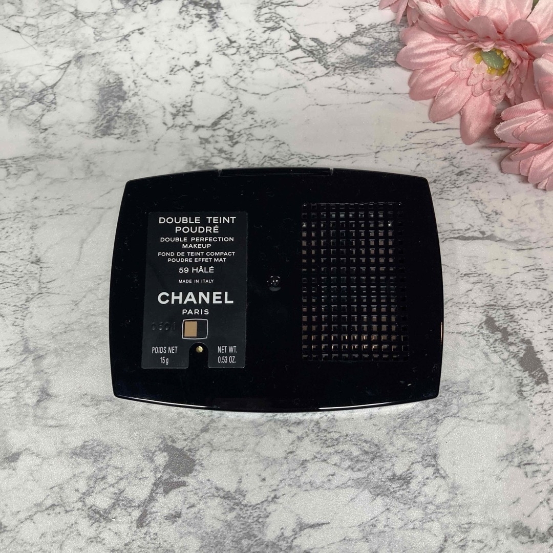 CHANEL(シャネル)の【シャネル✨ファンデーション❤︎新品/未使用】ドゥーブル タン プードゥレ59 コスメ/美容のベースメイク/化粧品(ファンデーション)の商品写真