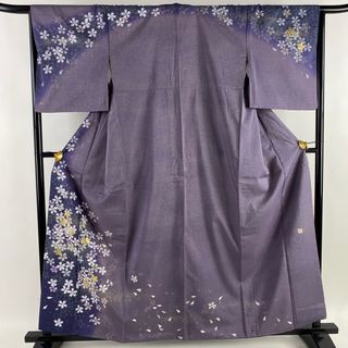 訪問着 身丈160.5cm 裄丈65.5cm 正絹 美品 逸品 【中古】(着物)