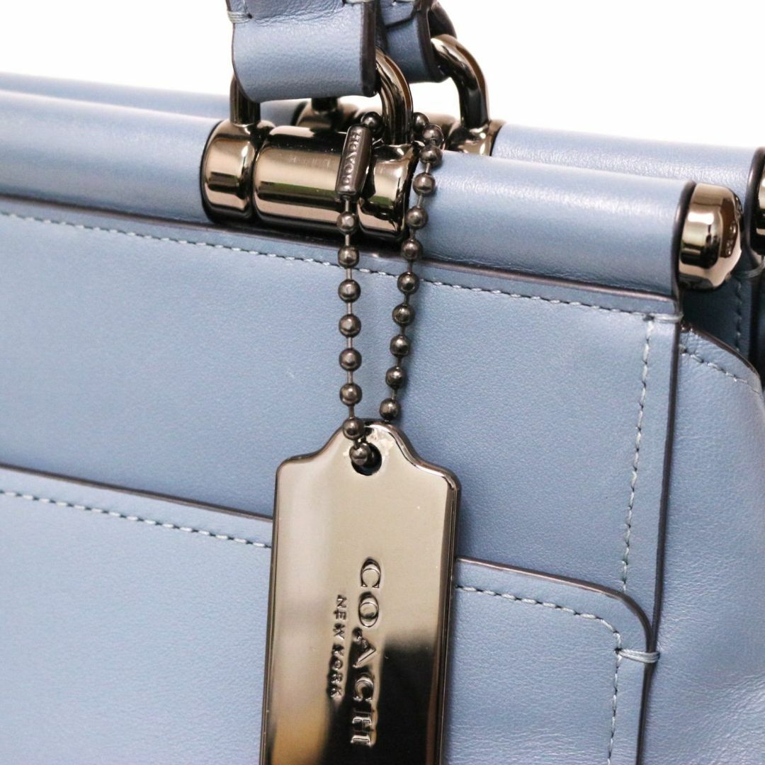 COACH(コーチ)のコーチ 31916 セレーナ グレース ハンドバッグ レザー 本革 青 ブルー レディースのバッグ(ハンドバッグ)の商品写真