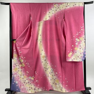 振袖 身丈162cm 裄丈65.5cm 正絹 美品 名品 【中古】(着物)