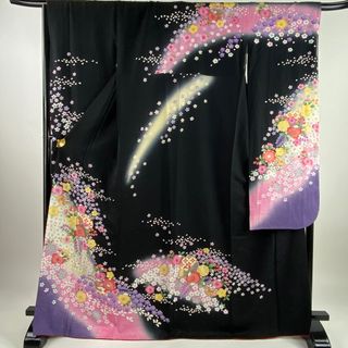 振袖 身丈170cm 裄丈68cm 正絹 美品 名品 【中古】(着物)