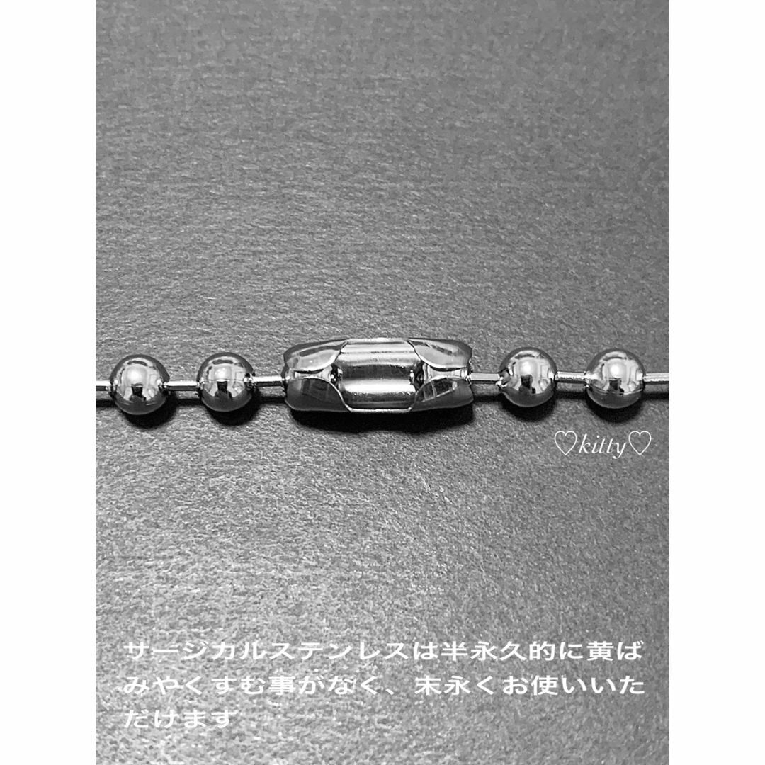 【ボールチェーンネックレス 6mm 50cm 1本】AMBUSH好きに♪ メンズのアクセサリー(ネックレス)の商品写真