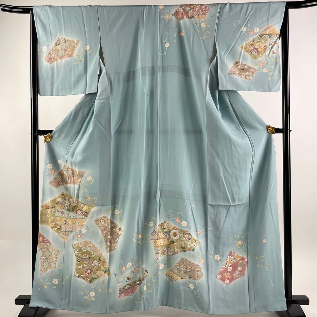 訪問着 身丈163.5cm 裄丈65.5cm 正絹 名品 【中古】 レディースの水着/浴衣(着物)の商品写真