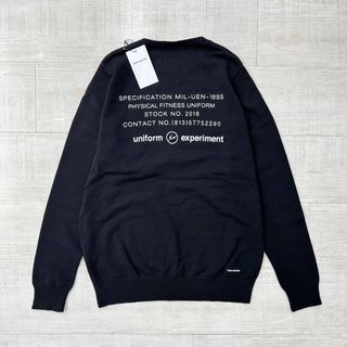 18ss 新品 uniform experiment UE ニット サイズ 2