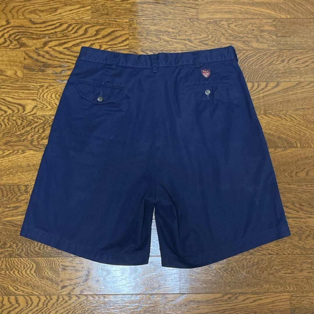 POLO RALPH LAUREN(ポロラルフローレン)の90s POLO GOLF ポロゴルフ 2タックショーツ ショートパンツ メンズのパンツ(ショートパンツ)の商品写真