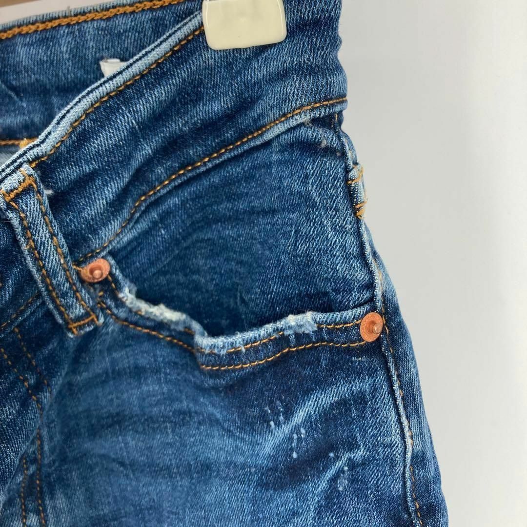 ZARA(ザラ)の（美品）ZARA  Sサイズ相当　ザラ　デニム　ジーンズ　34 レディースのパンツ(デニム/ジーンズ)の商品写真