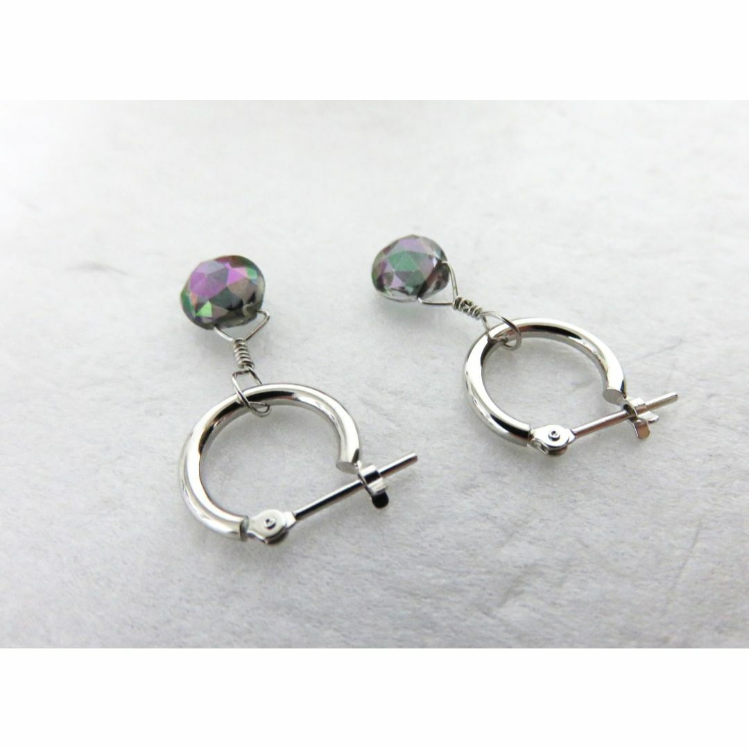 Enasoluna(エナソルーナ)の新品 enasoluna Mystic topaz earrings シルバー レディースのアクセサリー(ピアス)の商品写真