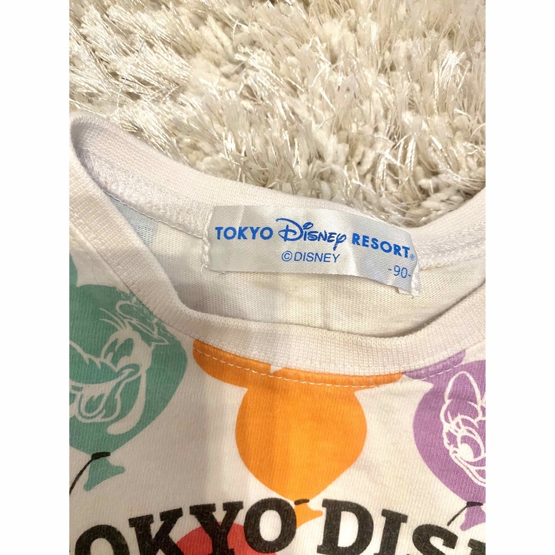 Disney(ディズニー)のDisney resort限定！バルーン柄キッズTシャツ キッズ/ベビー/マタニティのキッズ服男の子用(90cm~)(Tシャツ/カットソー)の商品写真