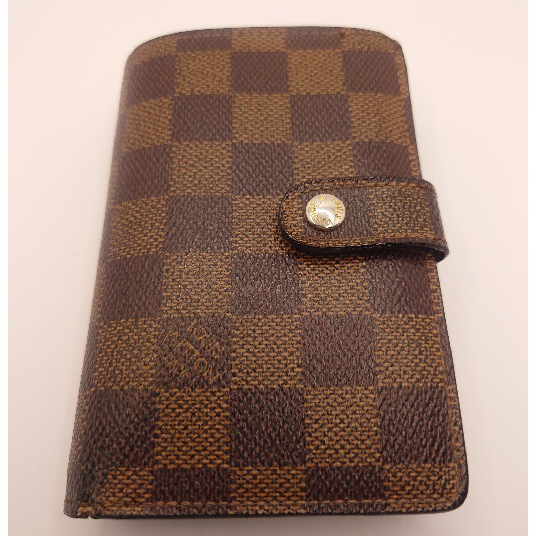 LOUIS VUITTON(ルイヴィトン)のルイヴィトン Louis Vuitton ダミエ ヴィエノワ がま口財布 レディースのファッション小物(財布)の商品写真