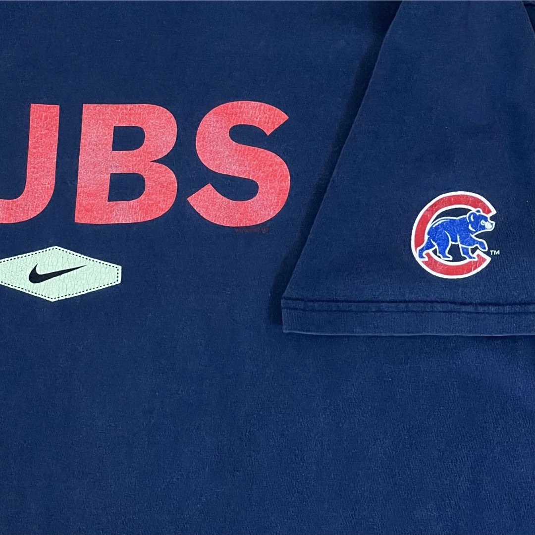 NIKE(ナイキ)の00’s NIKE TEAM ナイキ MLB CHICAGO CUBSチームロゴ メンズのトップス(Tシャツ/カットソー(半袖/袖なし))の商品写真