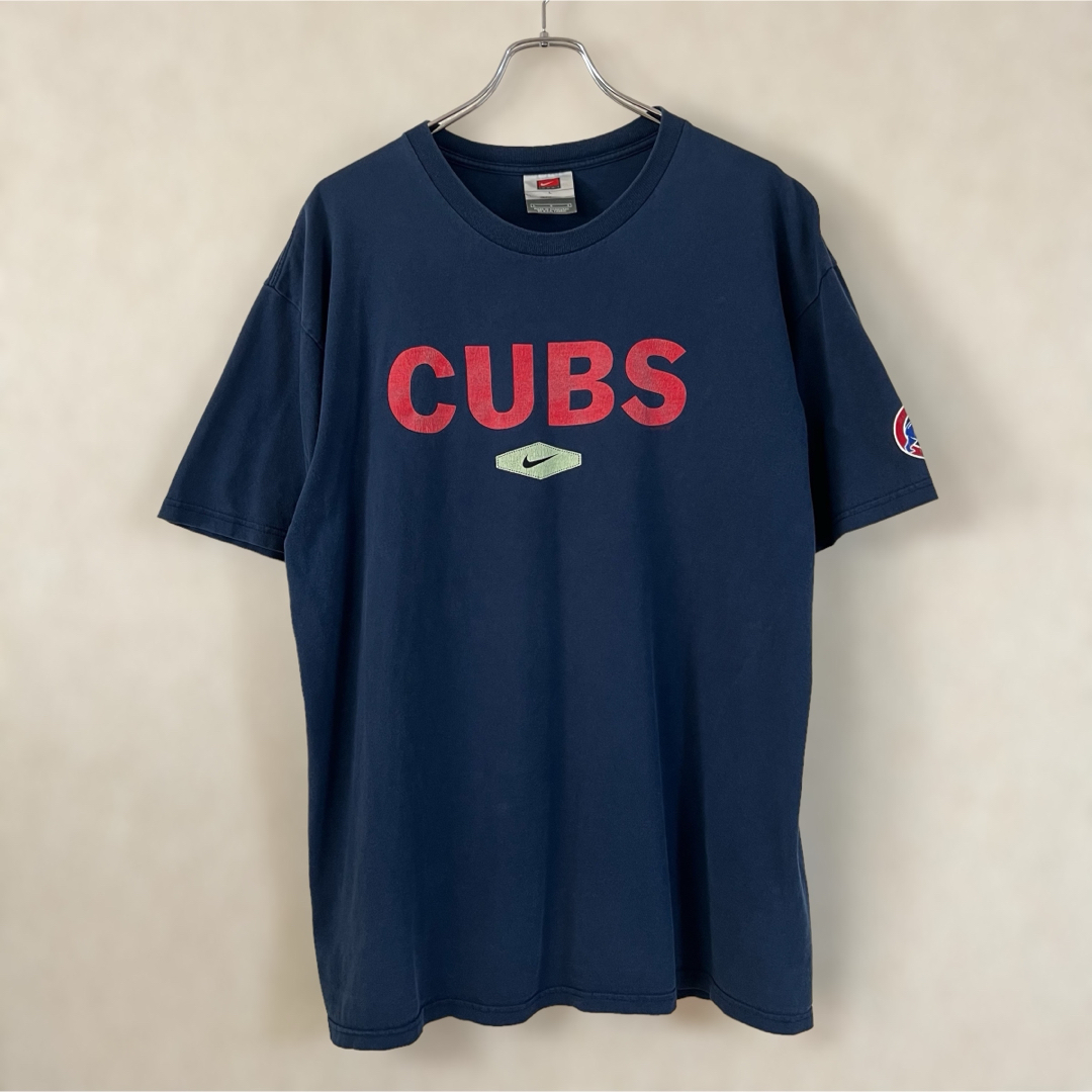 NIKE(ナイキ)の00’s NIKE TEAM ナイキ MLB CHICAGO CUBSチームロゴ メンズのトップス(Tシャツ/カットソー(半袖/袖なし))の商品写真