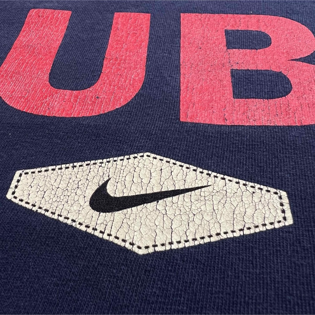 NIKE(ナイキ)の00’s NIKE TEAM ナイキ MLB CHICAGO CUBSチームロゴ メンズのトップス(Tシャツ/カットソー(半袖/袖なし))の商品写真