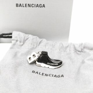 バレンシアガ(Balenciaga)のバレンシアガ ピアス アクセサリー 片耳用 Bロゴ スニーカー レア ブラック(ピアス(片耳用))