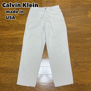 カルバンクライン(Calvin Klein)の90s USA製 Calvin Klein カルバンクライン チノパン(チノパン)