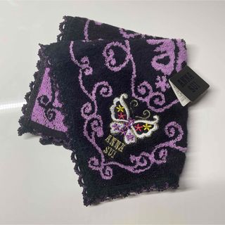 アナスイ(ANNA SUI)のタオルハンカチ ハンカチ タオル ANNA SUI アナスイ バタフライ 蝶々(ハンカチ)