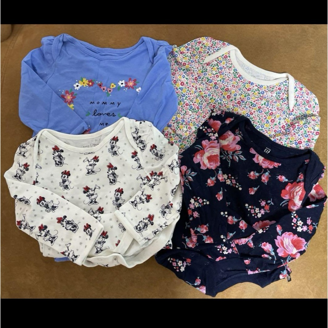 babyGAP(ベビーギャップ)のGAP ロンパース  4点セット キッズ/ベビー/マタニティのベビー服(~85cm)(ロンパース)の商品写真