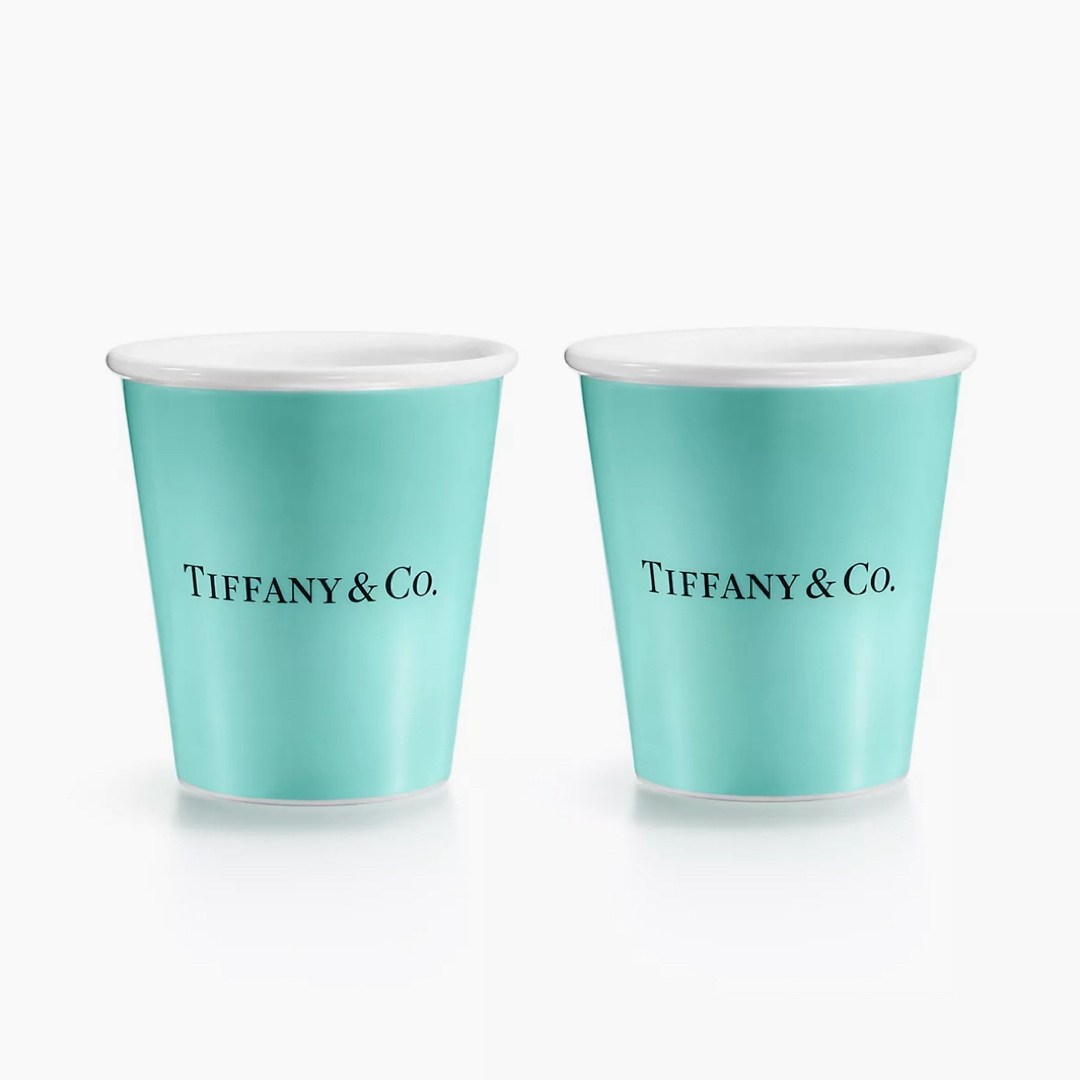 Tiffany & Co.(ティファニー)のTiffany♡コーヒーカップ♡ペア インテリア/住まい/日用品のキッチン/食器(食器)の商品写真