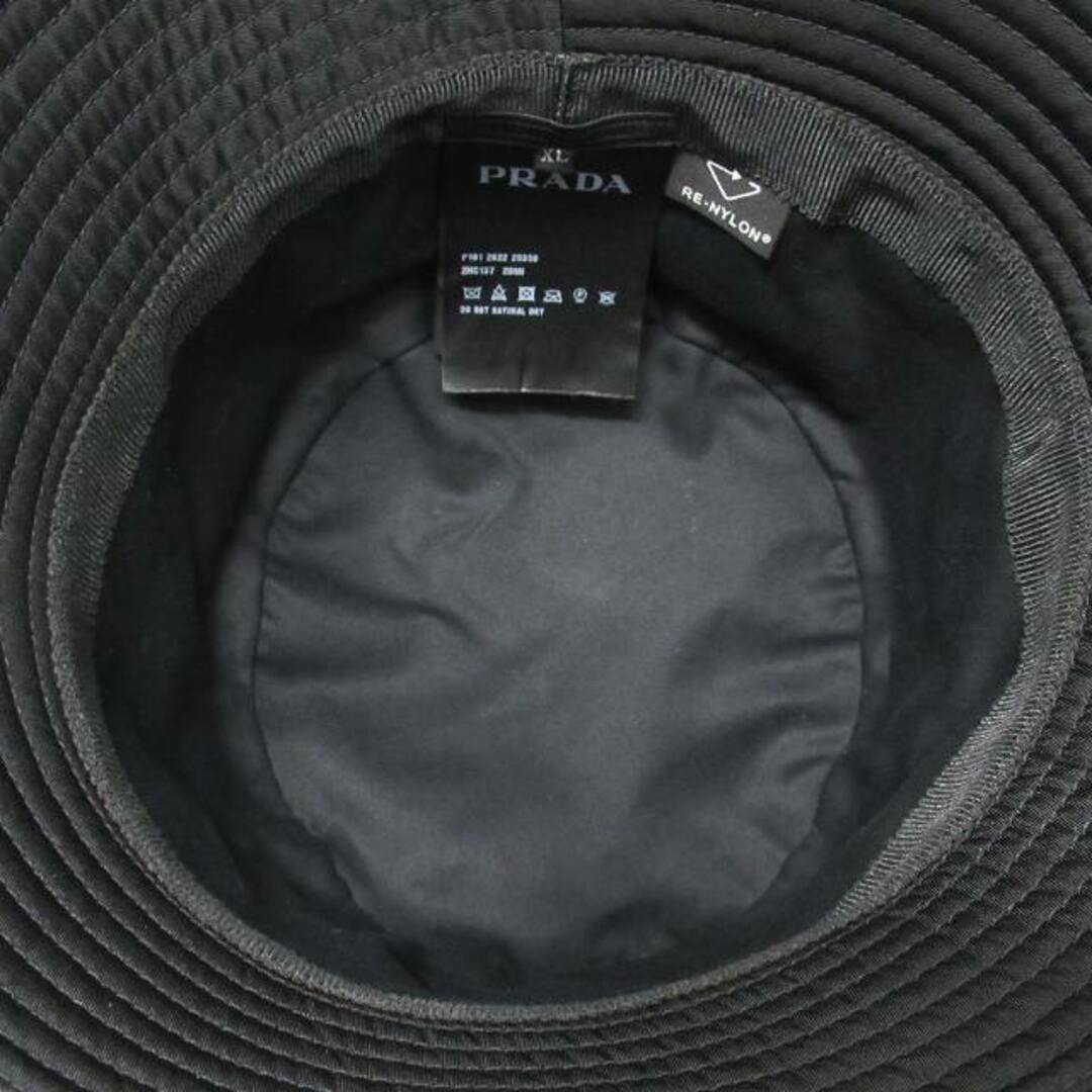 PRADA(プラダ)の美品 プラダ PRADA トライアングルロゴ ナイロン バケット ハット  メンズの帽子(その他)の商品写真
