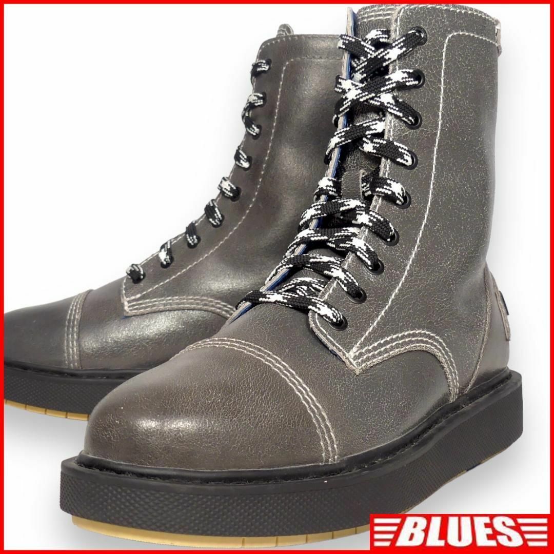 DIESEL(ディーゼル)のDIESEL ディーゼル ブーツ 本革 メンズ 28.5 グレー NR3845 メンズの靴/シューズ(ブーツ)の商品写真