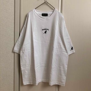 カンゴール(KANGOL)の美品カンゴール☆★刺繍ホワイトTシャツ(Tシャツ(半袖/袖なし))