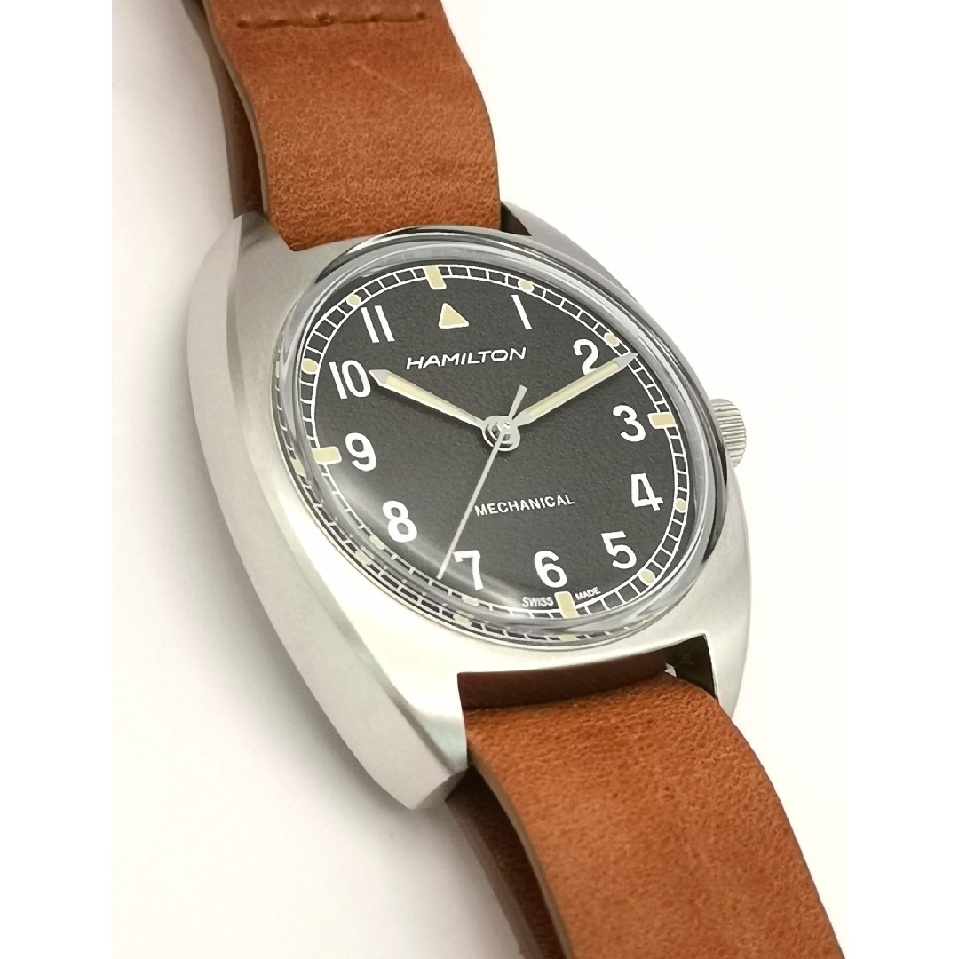 Hamilton(ハミルトン)の超美品 ハミルトン H764190 カーキ パイロット パイオニアメカ 手巻き メンズの時計(腕時計(アナログ))の商品写真
