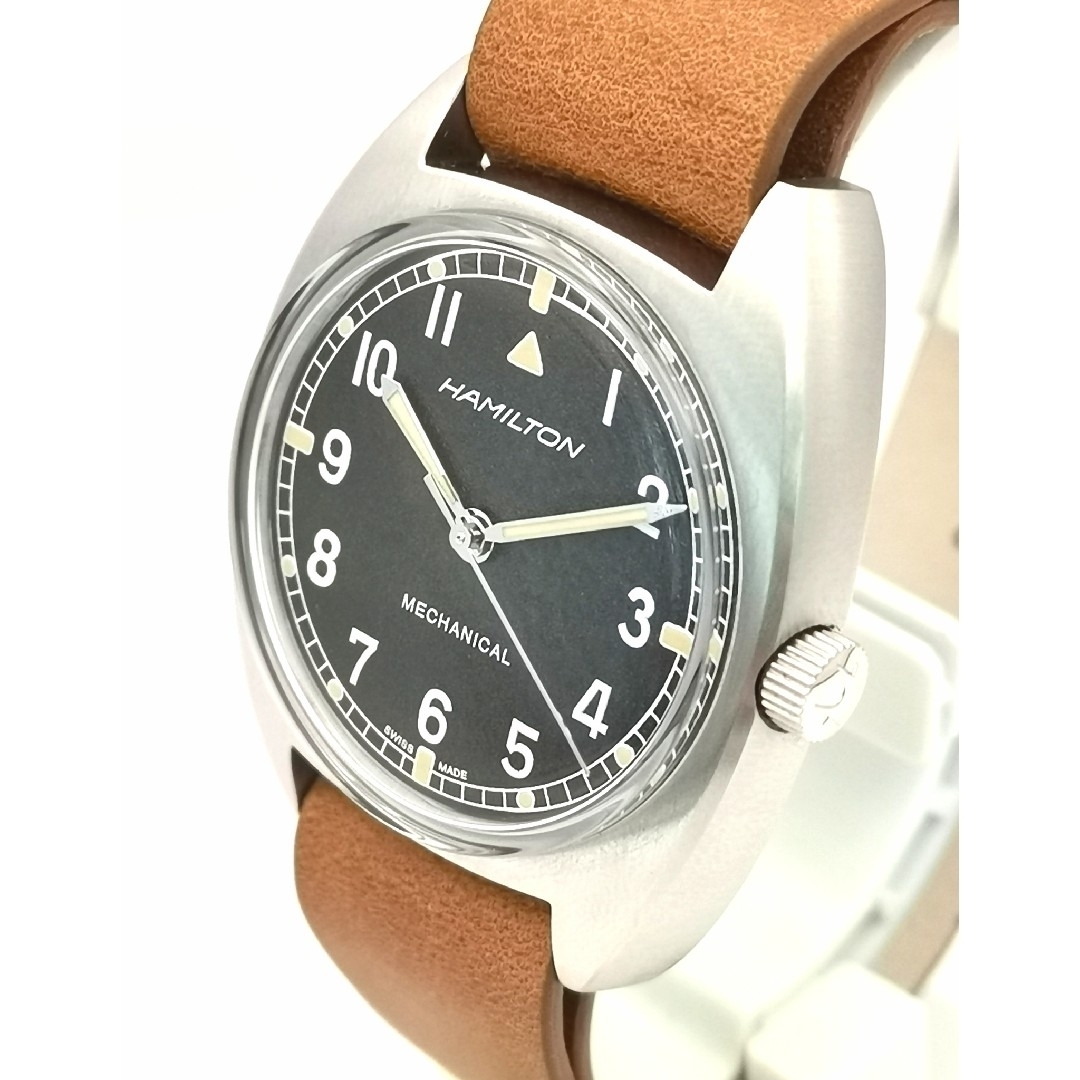 Hamilton(ハミルトン)の超美品 ハミルトン H764190 カーキ パイロット パイオニアメカ 手巻き メンズの時計(腕時計(アナログ))の商品写真