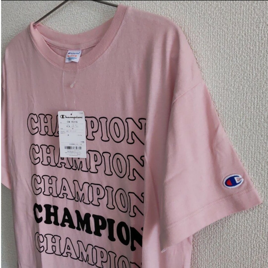 Champion(チャンピオン)の新品 レディース チャンピオン Tシャツ ワンピース レディースのトップス(Tシャツ(半袖/袖なし))の商品写真