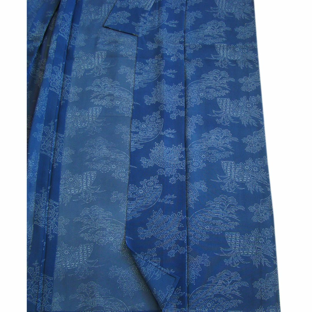 「縁」150ｃｍ～156ｃｍ 夏物 駒絽 小紋 正絹 Ｉ８３９ レディースの水着/浴衣(着物)の商品写真