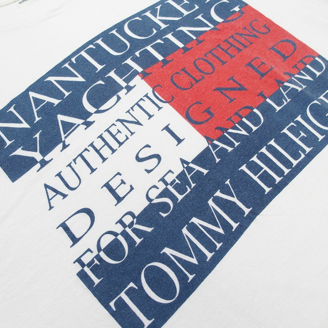 TOMMY HILFIGER(トミーヒルフィガー)の90's TOMMY HILFIGER Tシャツトミーヒルフィガー Lサイズ メンズのトップス(Tシャツ/カットソー(半袖/袖なし))の商品写真