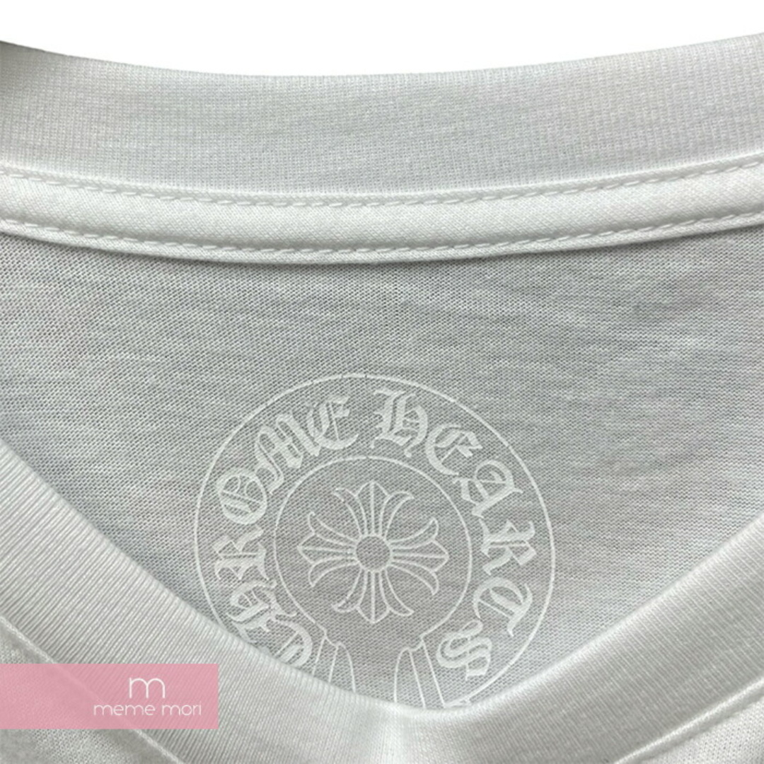 Chrome Hearts(クロムハーツ)のCHROME HEARTS Neon Bar Logo L/S Tee クロムハーツ ネオンバーロゴロングスリーブTシャツ 長袖カットソー ロンT ポケT バックプリント ホワイト サイズM 【240513】【新古品】【me04】 メンズのトップス(Tシャツ/カットソー(半袖/袖なし))の商品写真