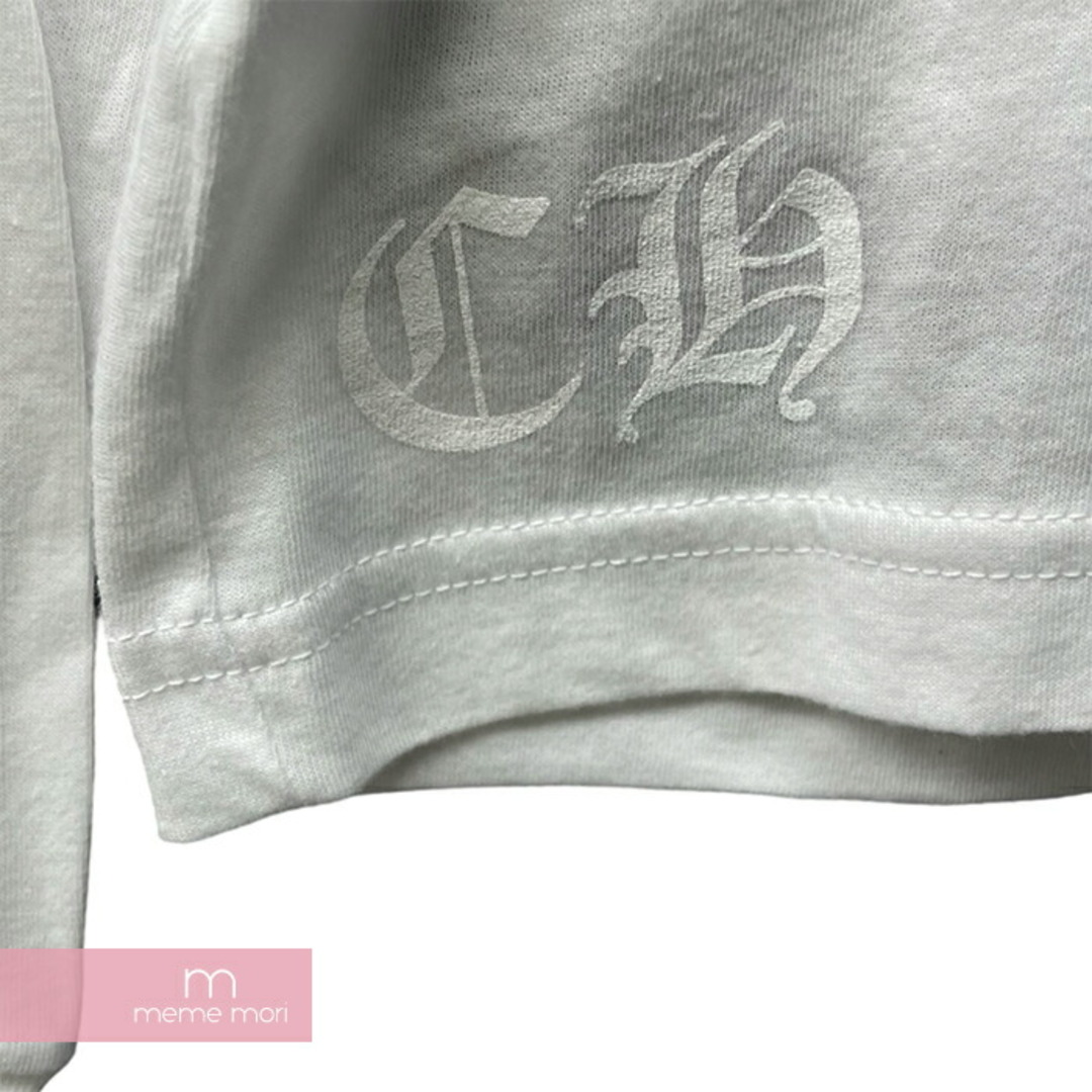 Chrome Hearts(クロムハーツ)のCHROME HEARTS Neon Bar Logo L/S Tee クロムハーツ ネオンバーロゴロングスリーブTシャツ 長袖カットソー ロンT ポケT バックプリント ホワイト サイズM 【240513】【新古品】【me04】 メンズのトップス(Tシャツ/カットソー(半袖/袖なし))の商品写真