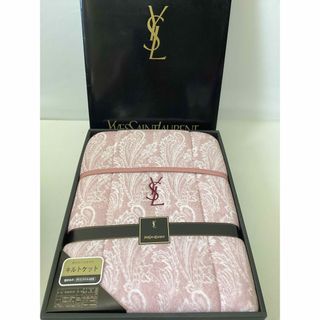 イヴサンローラン(Yves Saint Laurent)のYVES SAINT LAURENT キルトケット(シーツ/カバー)