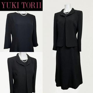 ユキトリイインターナショナル(YUKI TORII INTERNATIONAL)の◎当日発送可能！ユキトリイ　高級喪服礼服　ロングのマーメイドスタイル(礼服/喪服)