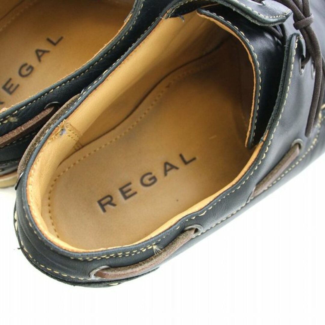 REGAL(リーガル)のREGAL デッキシューズ レザー レースアップ 25cm  W352AG メンズの靴/シューズ(デッキシューズ)の商品写真