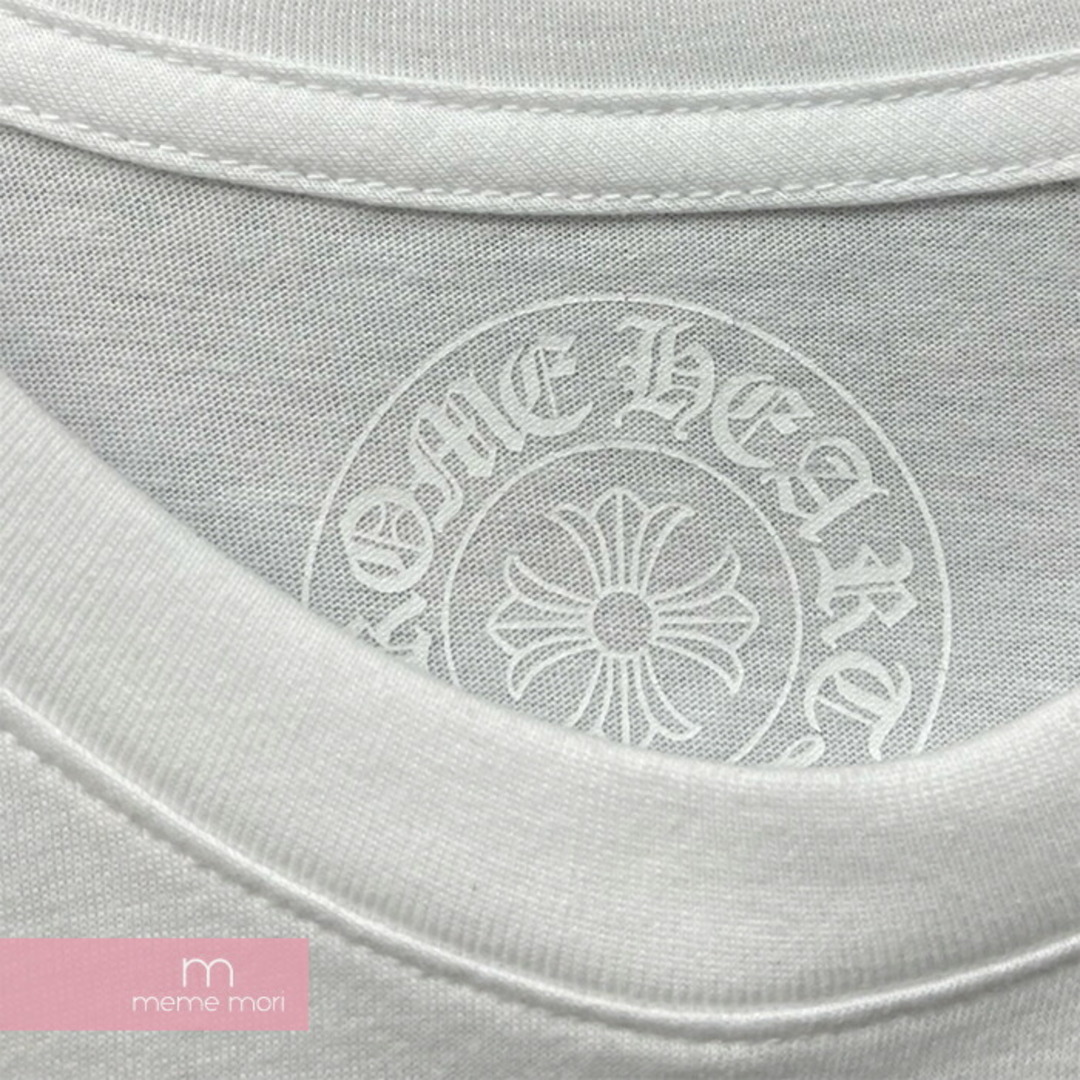 Chrome Hearts(クロムハーツ)のCHROME HEARTS Neon Bar Logo Tee クロムハーツ ネオンバーロゴTシャツ 半袖カットソー ポケT バックプリント ホワイト サイズM【240513】【新古品】【me04】 メンズのトップス(Tシャツ/カットソー(半袖/袖なし))の商品写真