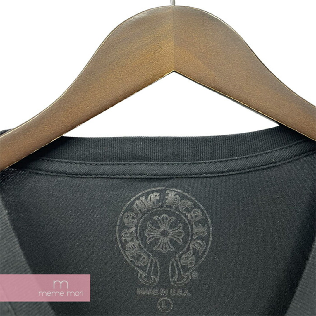 Chrome Hearts(クロムハーツ)のCHROME HEARTS Neon Bar Logo L/S Tee クロムハーツ ネオンバーロゴロングスリーブTシャツ 長袖カットソー ロンT ポケT バックプリント ブラック サイズL 【240513】【新古品】【me04】 メンズのトップス(Tシャツ/カットソー(半袖/袖なし))の商品写真