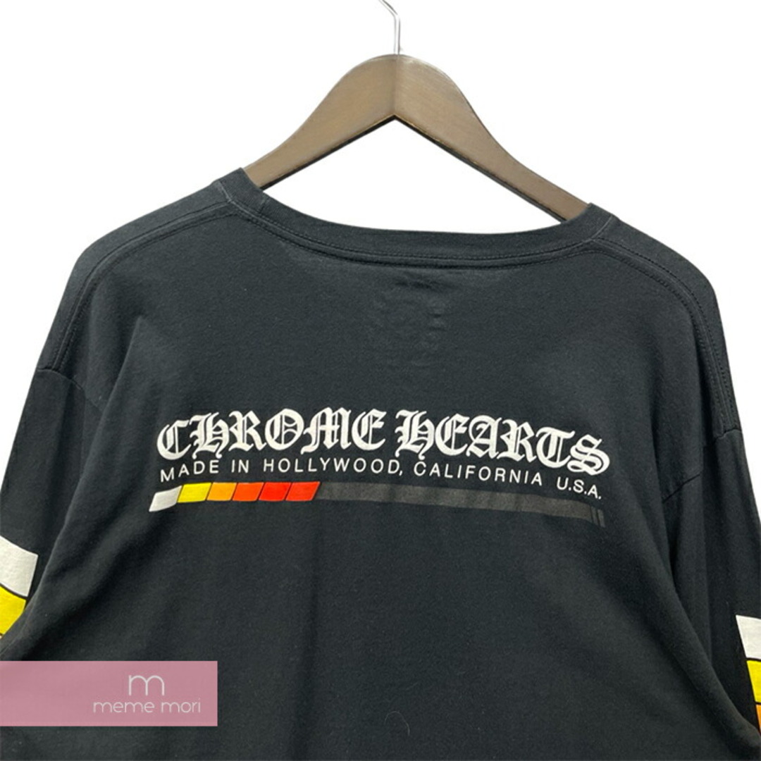 Chrome Hearts(クロムハーツ)のCHROME HEARTS Neon Bar Logo L/S Tee クロムハーツ ネオンバーロゴロングスリーブTシャツ 長袖カットソー ロンT ポケT バックプリント ブラック サイズL 【240513】【新古品】【me04】 メンズのトップス(Tシャツ/カットソー(半袖/袖なし))の商品写真