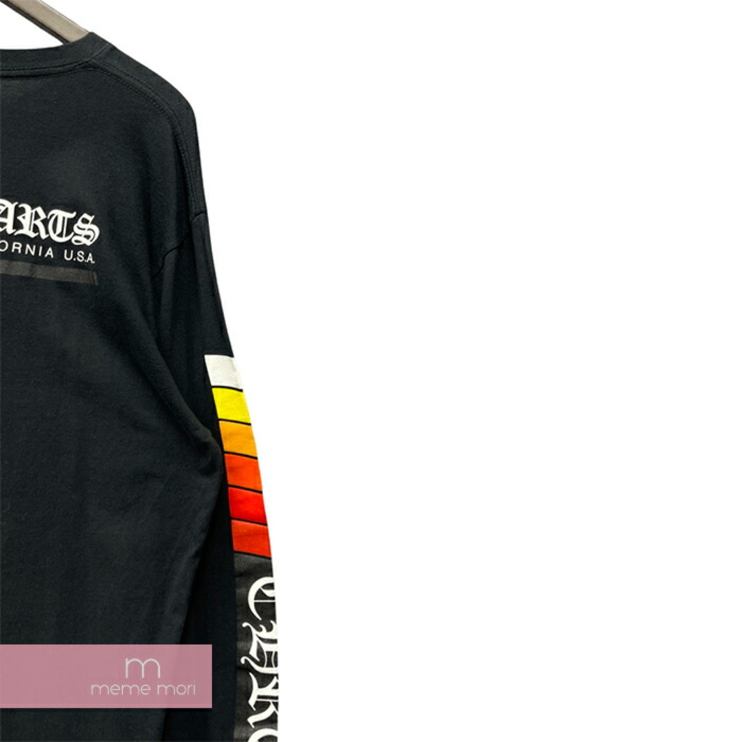 Chrome Hearts(クロムハーツ)のCHROME HEARTS Neon Bar Logo L/S Tee クロムハーツ ネオンバーロゴロングスリーブTシャツ 長袖カットソー ロンT ポケT バックプリント ブラック サイズL 【240513】【新古品】【me04】 メンズのトップス(Tシャツ/カットソー(半袖/袖なし))の商品写真