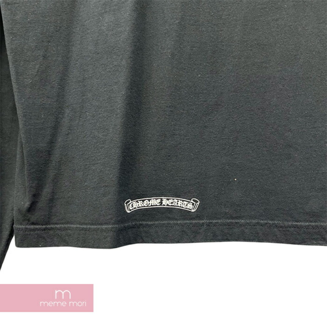 Chrome Hearts(クロムハーツ)のCHROME HEARTS Neon Bar Logo L/S Tee クロムハーツ ネオンバーロゴロングスリーブTシャツ 長袖カットソー ロンT ポケT バックプリント ブラック サイズL 【240513】【新古品】【me04】 メンズのトップス(Tシャツ/カットソー(半袖/袖なし))の商品写真