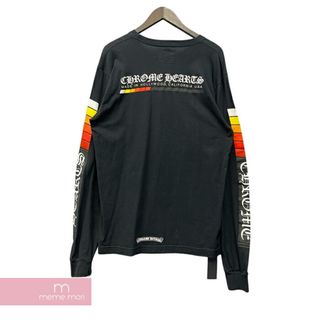 クロムハーツ(Chrome Hearts)のCHROME HEARTS Neon Bar Logo L/S Tee クロムハーツ ネオンバーロゴロングスリーブTシャツ 長袖カットソー ロンT ポケT バックプリント ブラック サイズL 【240513】【新古品】【me04】(Tシャツ/カットソー(半袖/袖なし))