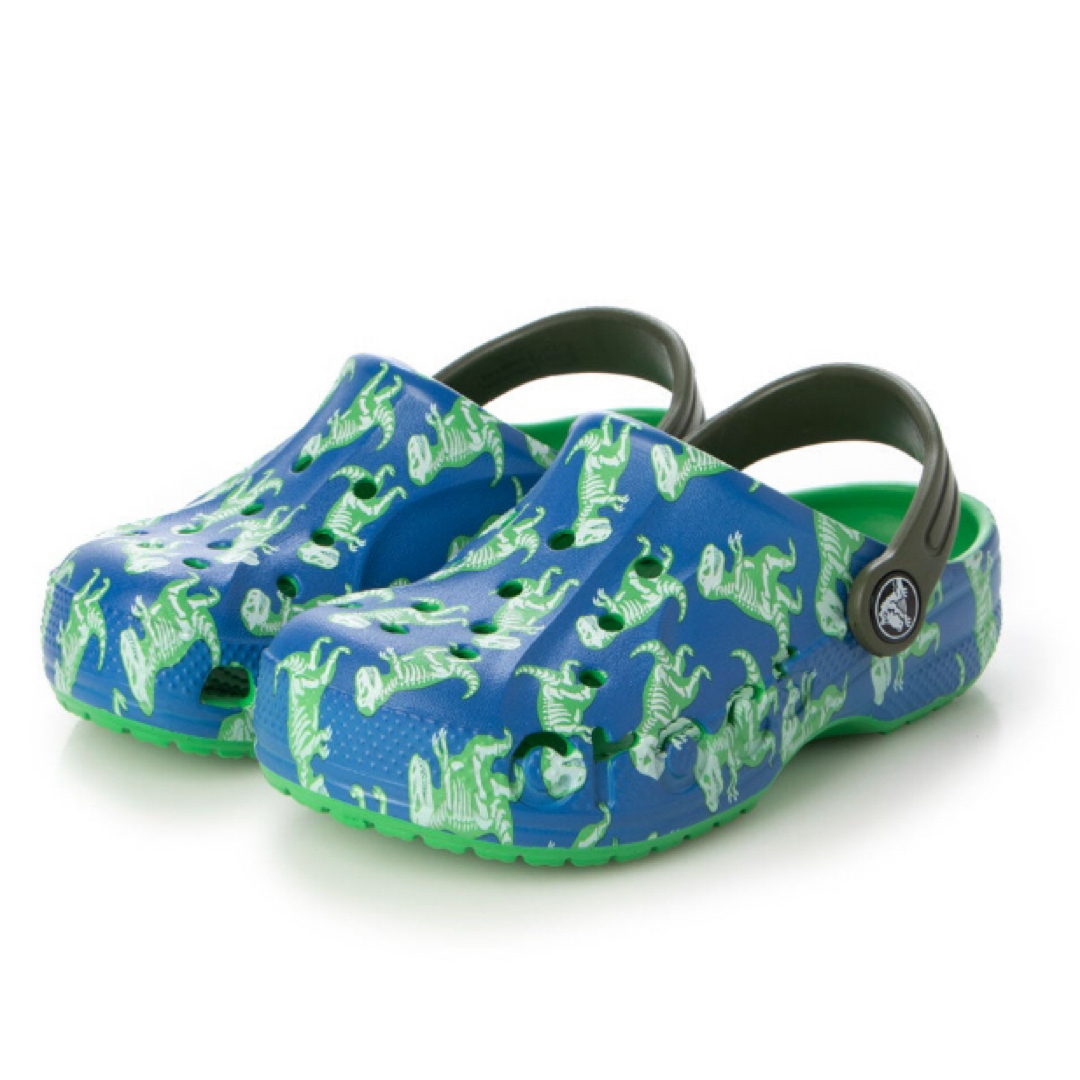 crocs(クロックス)の新品 20㎝ クロックス バヤ プリンテッド クロッグ キッズ キッズ/ベビー/マタニティのキッズ靴/シューズ(15cm~)(サンダル)の商品写真