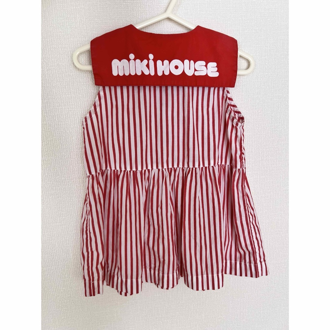 mikihouse(ミキハウス)の【みい様専用】mikihouse  ミキハウス　ワンピース　レトロ キッズ/ベビー/マタニティのベビー服(~85cm)(ワンピース)の商品写真