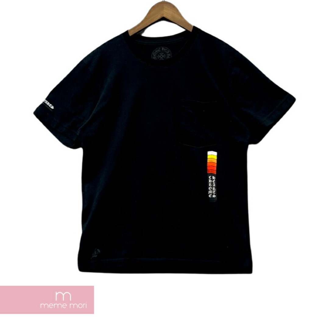 Chrome Hearts(クロムハーツ)のCHROME HEARTS Neon Bar Logo Tee クロムハーツ ネオンバーロゴTシャツ 半袖カットソー ポケT バックプリント ブラック サイズM【240513】【新古品】【me04】 メンズのトップス(Tシャツ/カットソー(半袖/袖なし))の商品写真