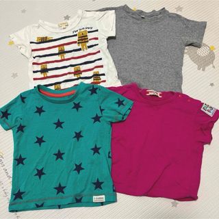 ハッシュアッシュ(HusHush)のHushHusH 80センチ　半袖　Tシャツ　男　キッズ　子供　まとめ売り(Ｔシャツ)