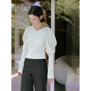 Teloplan Thorfinn China Blouse / White(シャツ/ブラウス(長袖/七分))