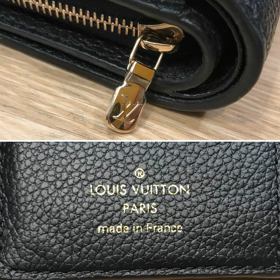 LOUIS VUITTON(ルイヴィトン)の超美品 ルイヴィトン 現行 アンプラント ポルトフォイユメティスコンパクト 黒 レディースのファッション小物(財布)の商品写真