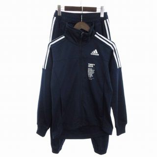 アディダス(adidas)のアディダス セットアップ トラックジャケット テーパードパンツ ネイビー S(その他)