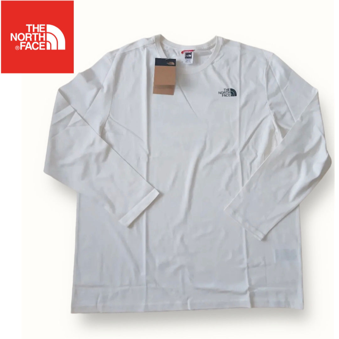 THE NORTH FACE(ザノースフェイス)のノースフェイス メンズ 長袖 ロンT Tシャツ バッグプリント  L XL メンズのトップス(Tシャツ/カットソー(七分/長袖))の商品写真